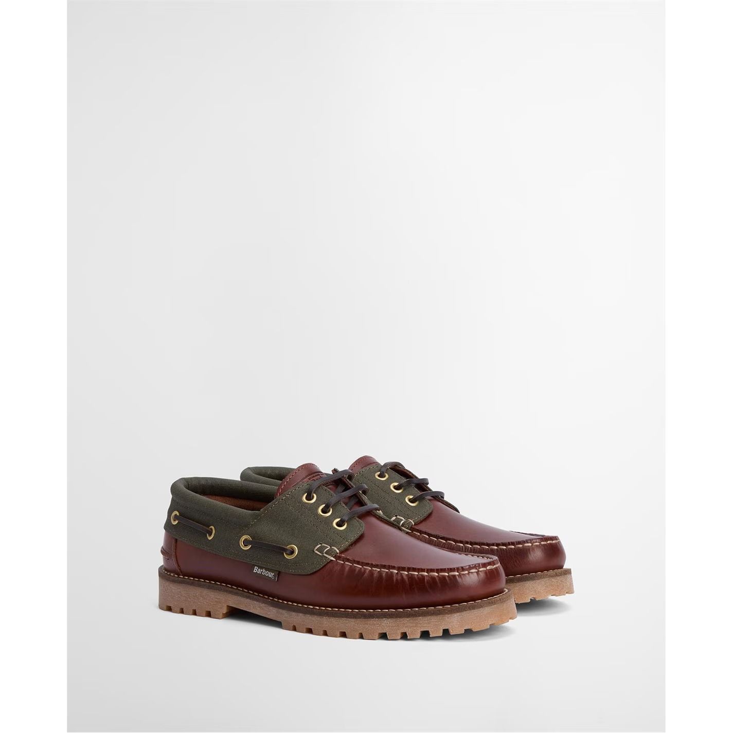 보트 신발 Deck Boat Shoes 110142 Mahogany/Khaki