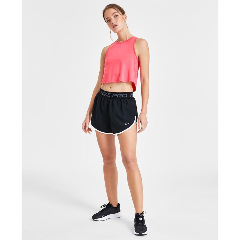 여성 프로 미드 라이즈 바지 Women's Pro Tempo Mid-Rise Shorts 17507980 Black/Iron Grey/White