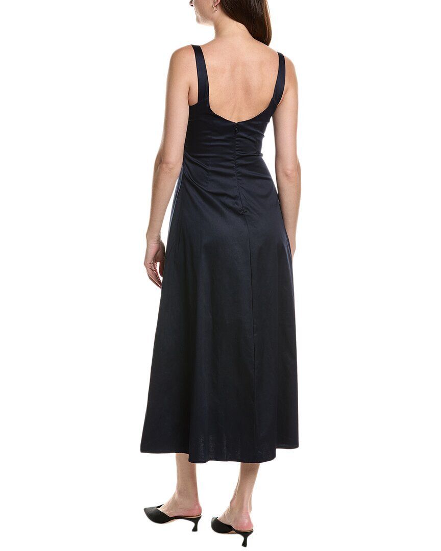 버튼 미디 드레스 WeWoreWhat Ruched Cup Button Midi Dress 1411188235