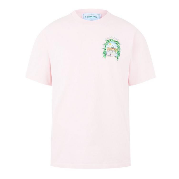 남성 그래픽 코튼 테니스 클럽 티셔츠 Men's Graphic Cotton L'Arche Tennis Club T-Shirt 52835206