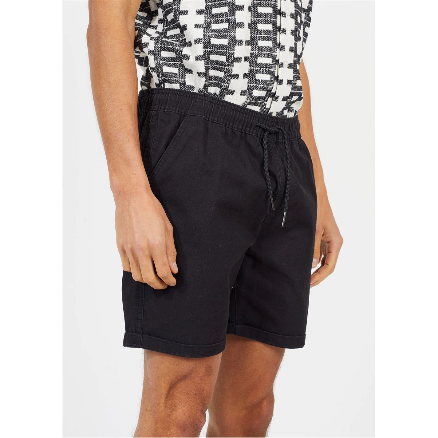 트윌 치노 바지 블랙 Twill Chino Shorts Black 47818603