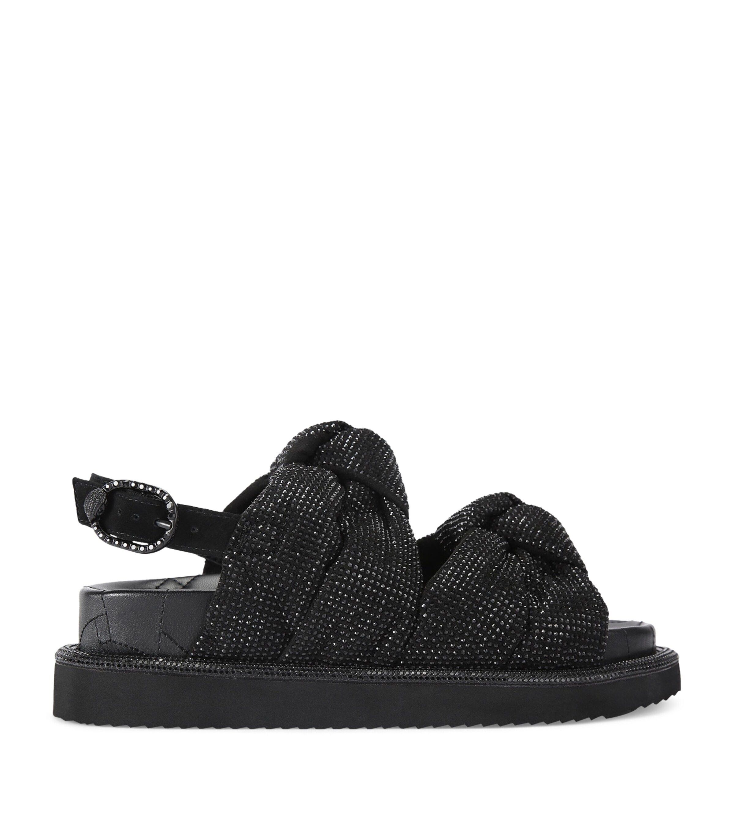 샌들 Rhinestone Orson Crossover Sandals 000000000007742756