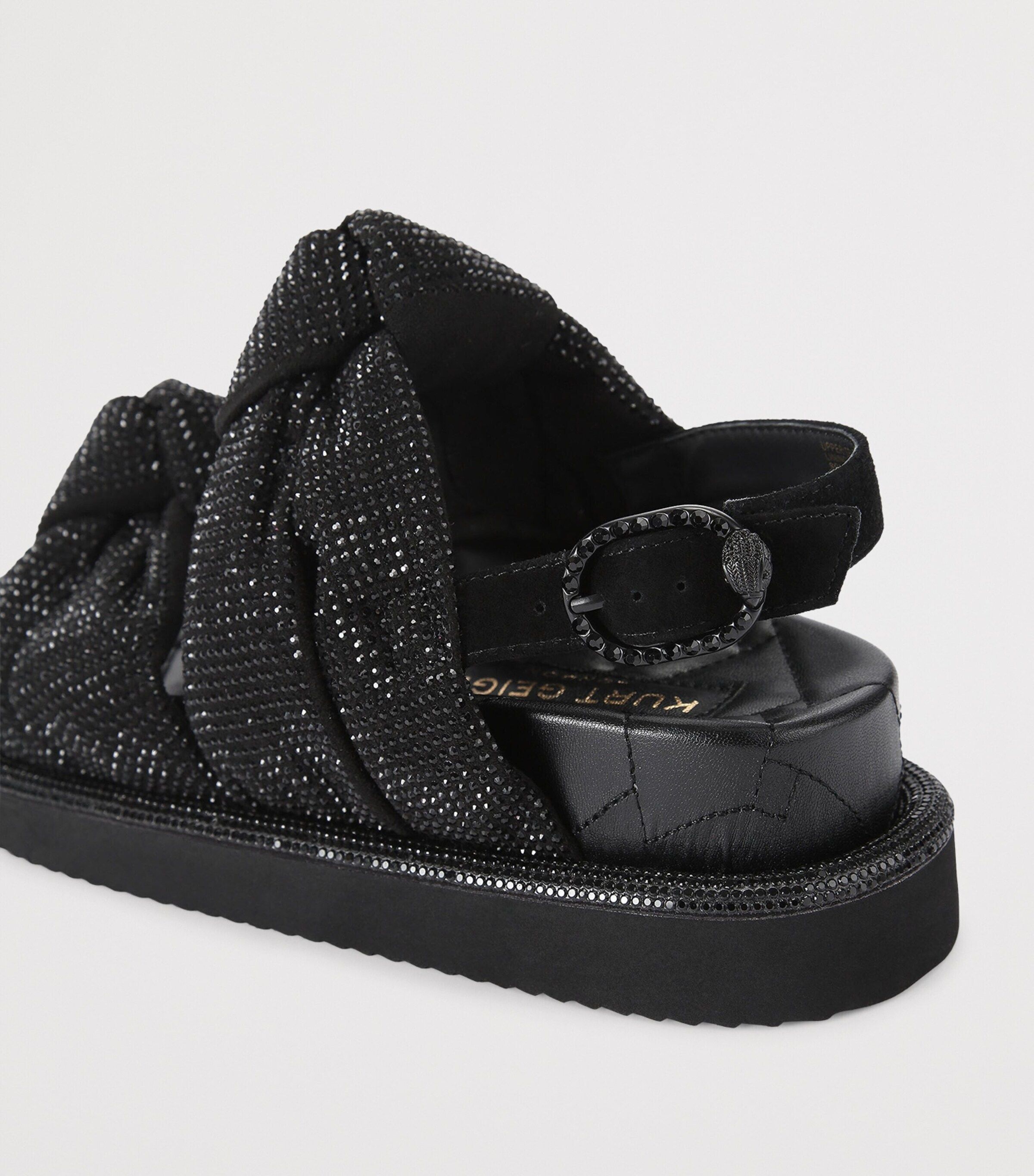 샌들 Rhinestone Orson Crossover Sandals 000000000007742756