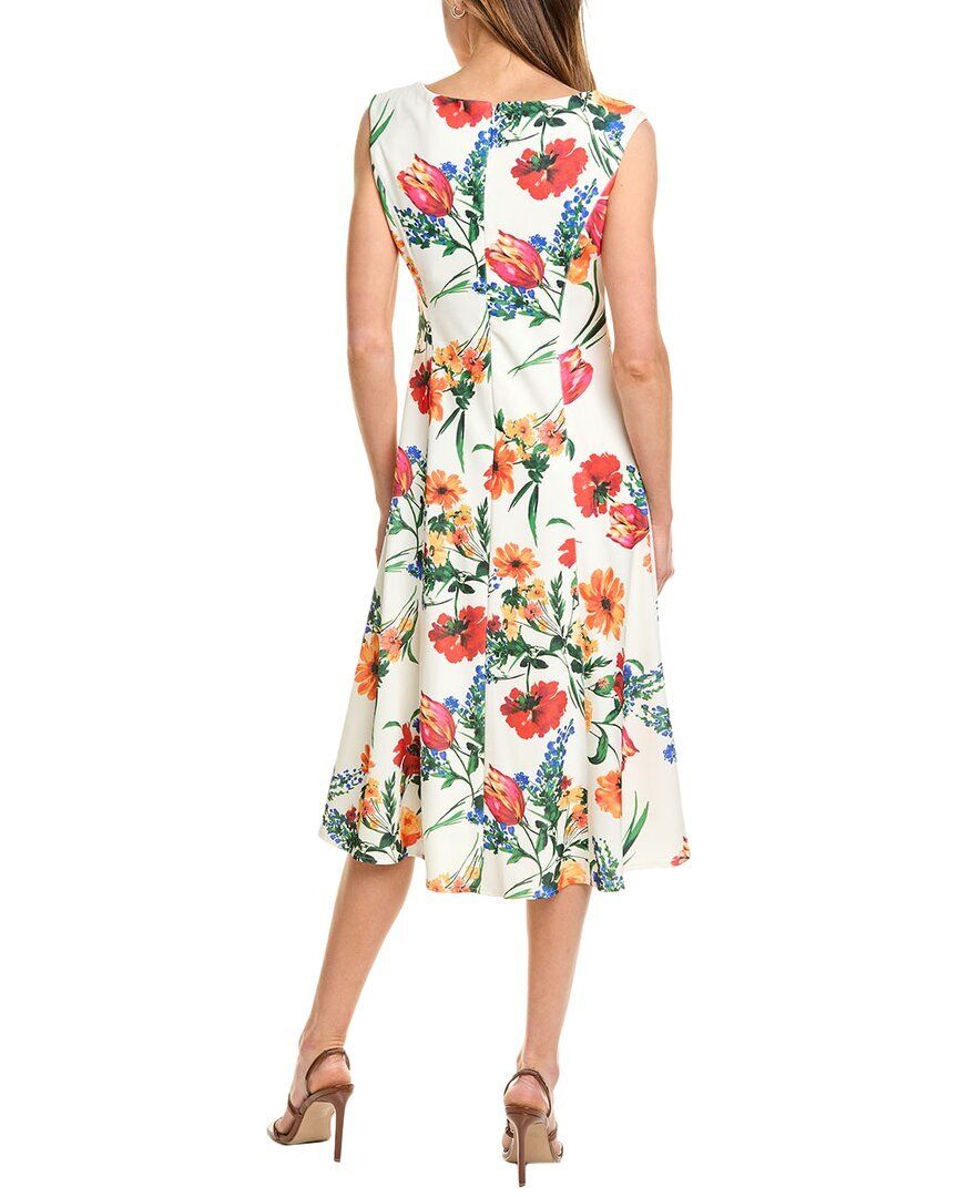 미디 드레스 Donna Ricco Scuba Midi Dress 1050148160