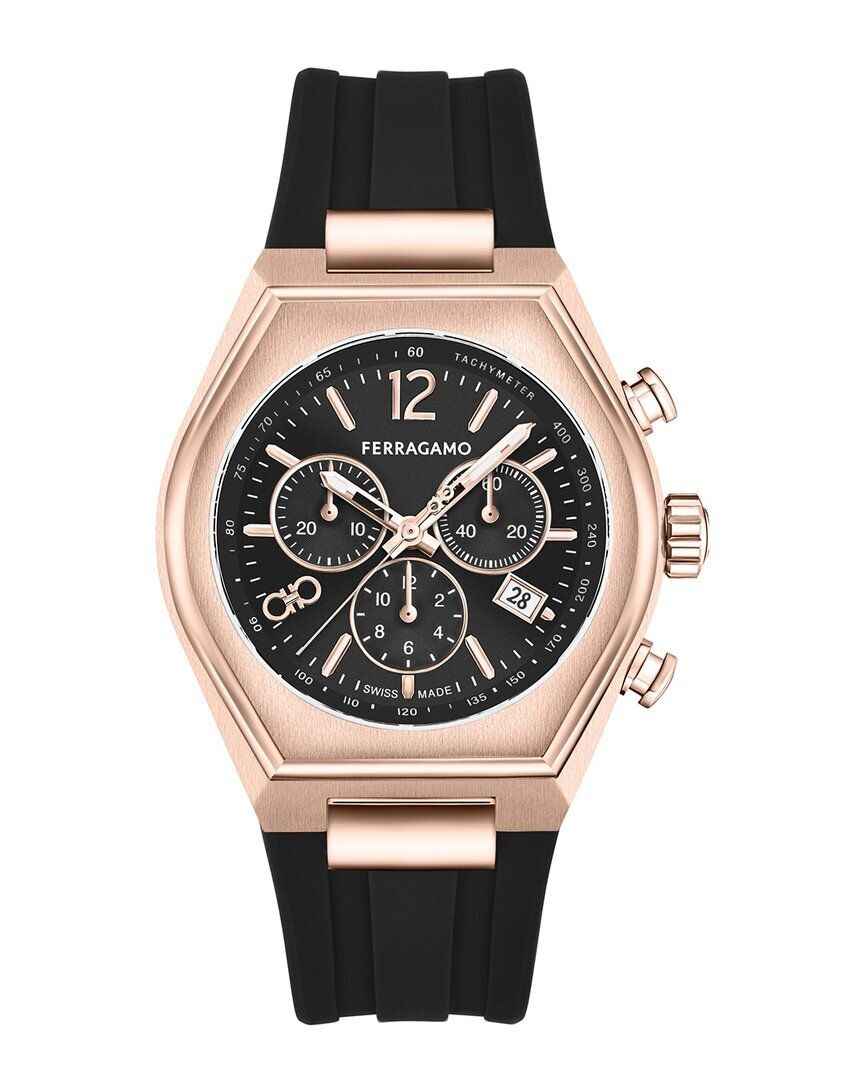 페라가모 남성 시계 Ferragamo Men's Tonneau Chrono Watch 275229671