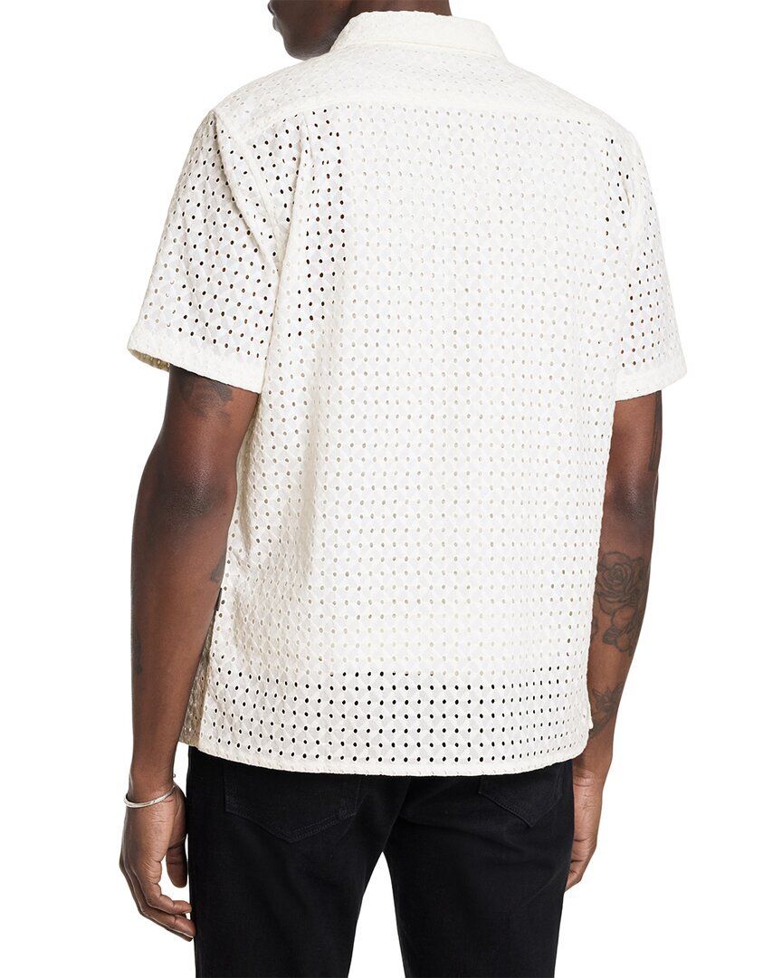 넥 카라 셔츠 John Varvatos Dan Camp Collar Shirt 1010332929