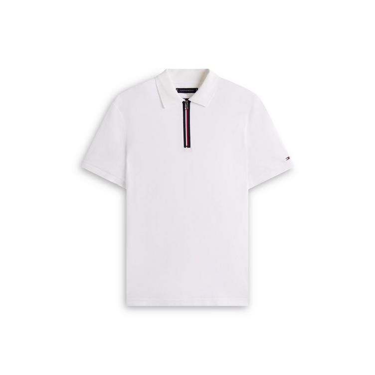 시그니처 집업 슬릿 폴로 셔츠 Signature Zip Placket Polo Shirt 54172601