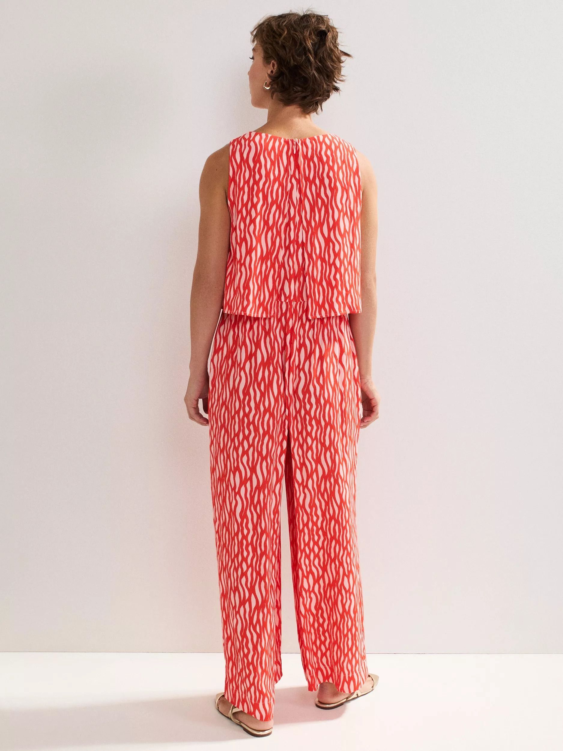와이드 점프수트 핑크 Loren Wide Leg Jumpsuit, Pink 113587672