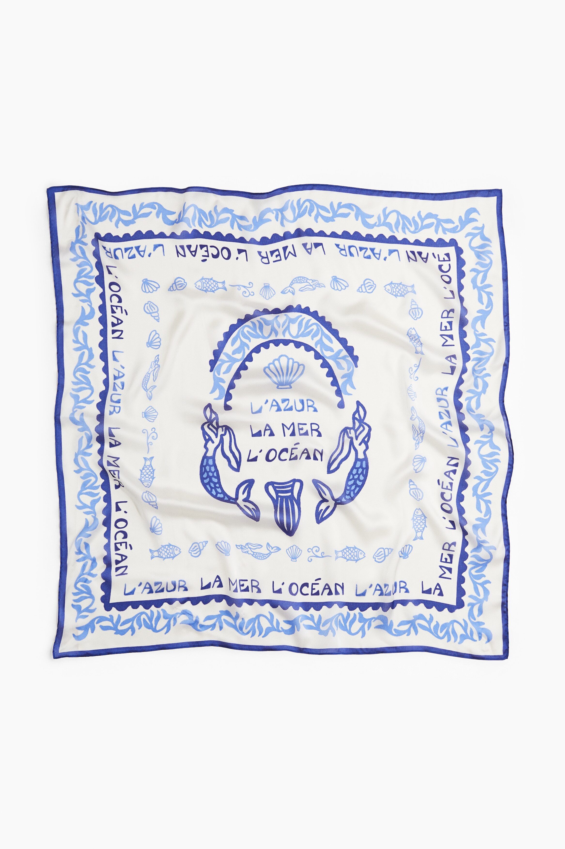 패턴 스카프 Patterned scarf 1229036048