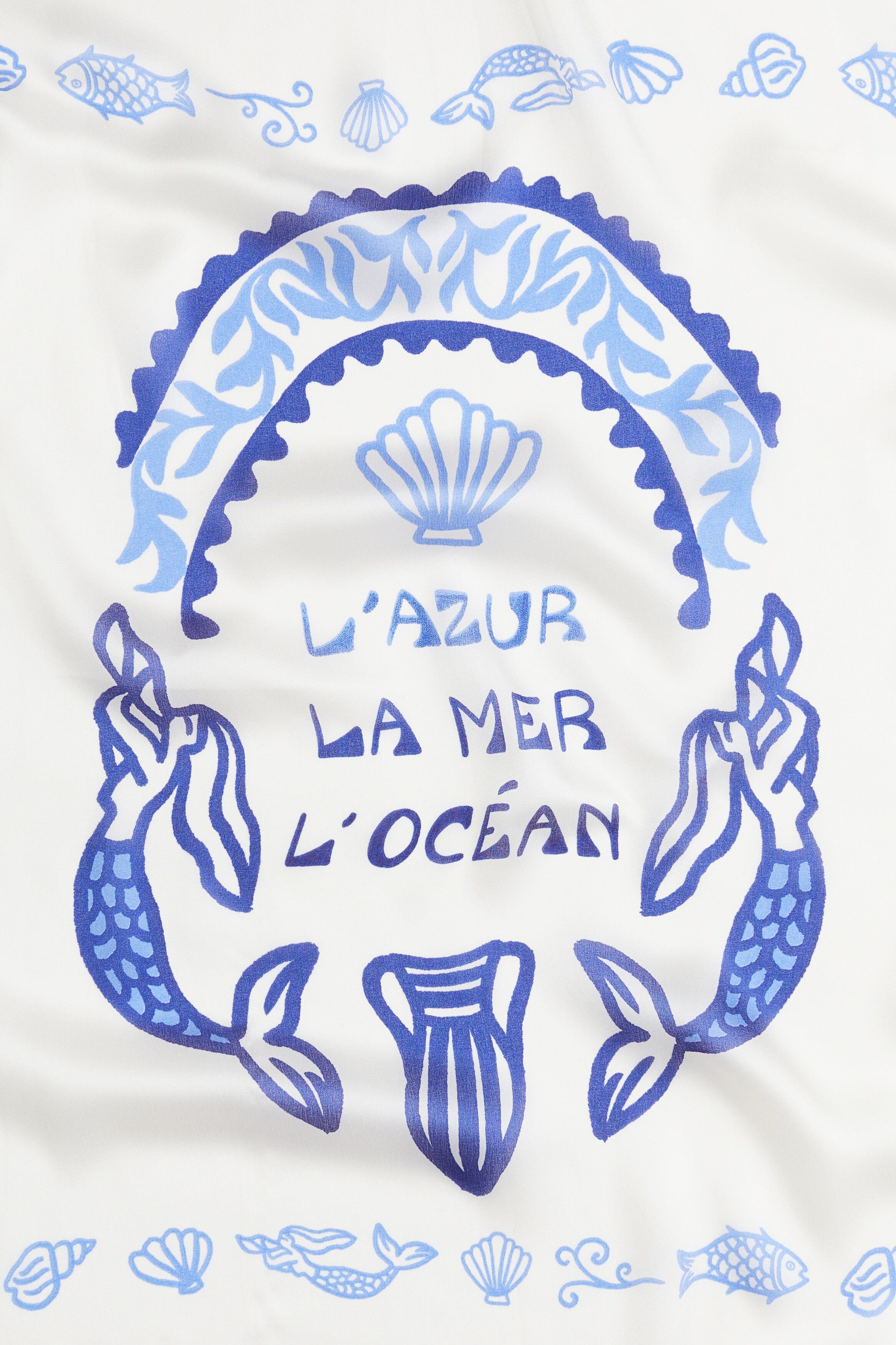 패턴 스카프 Patterned scarf 1229036048