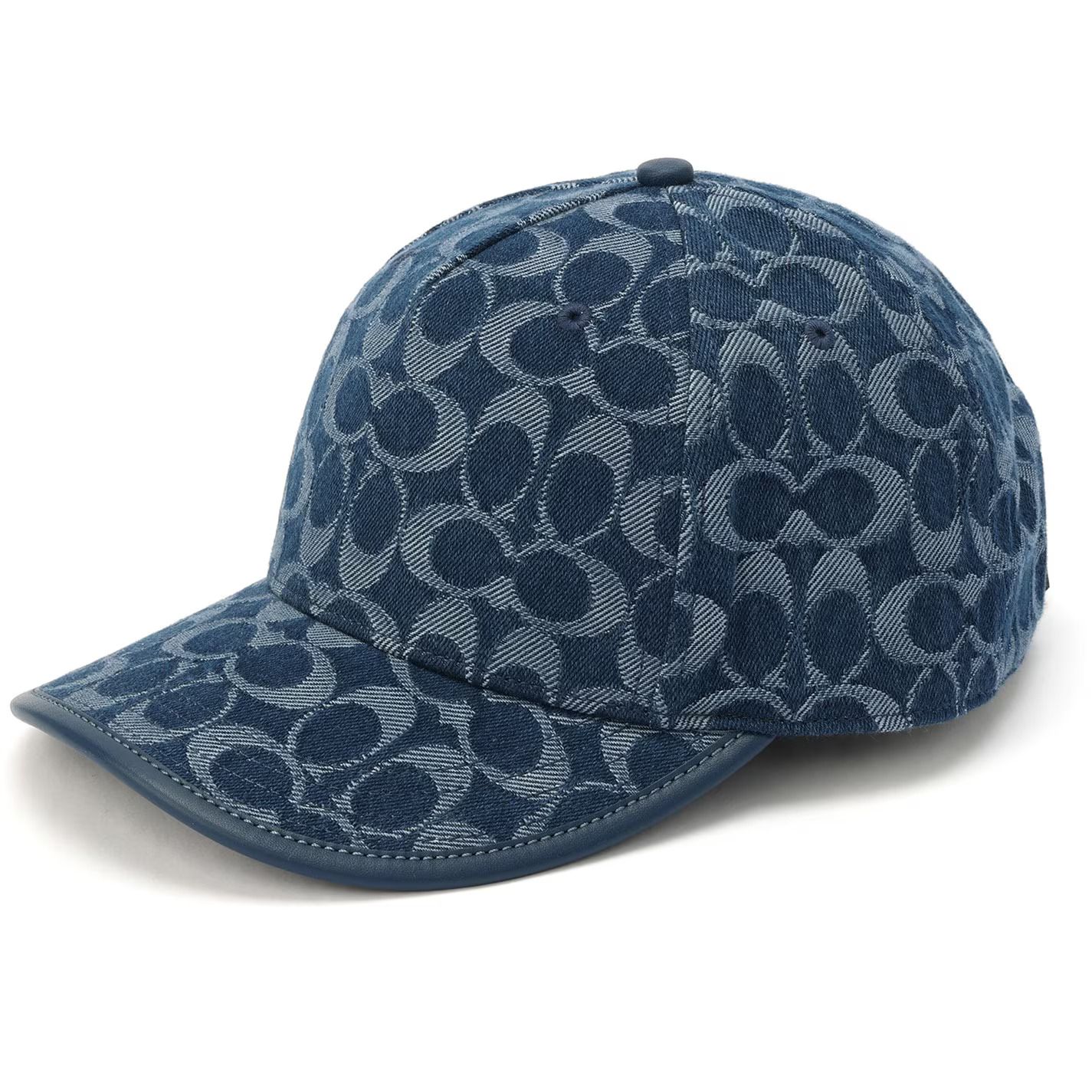 시그니처 자카드 야구 모자 Signature Jacquard Baseball Hat 408184 DENIM