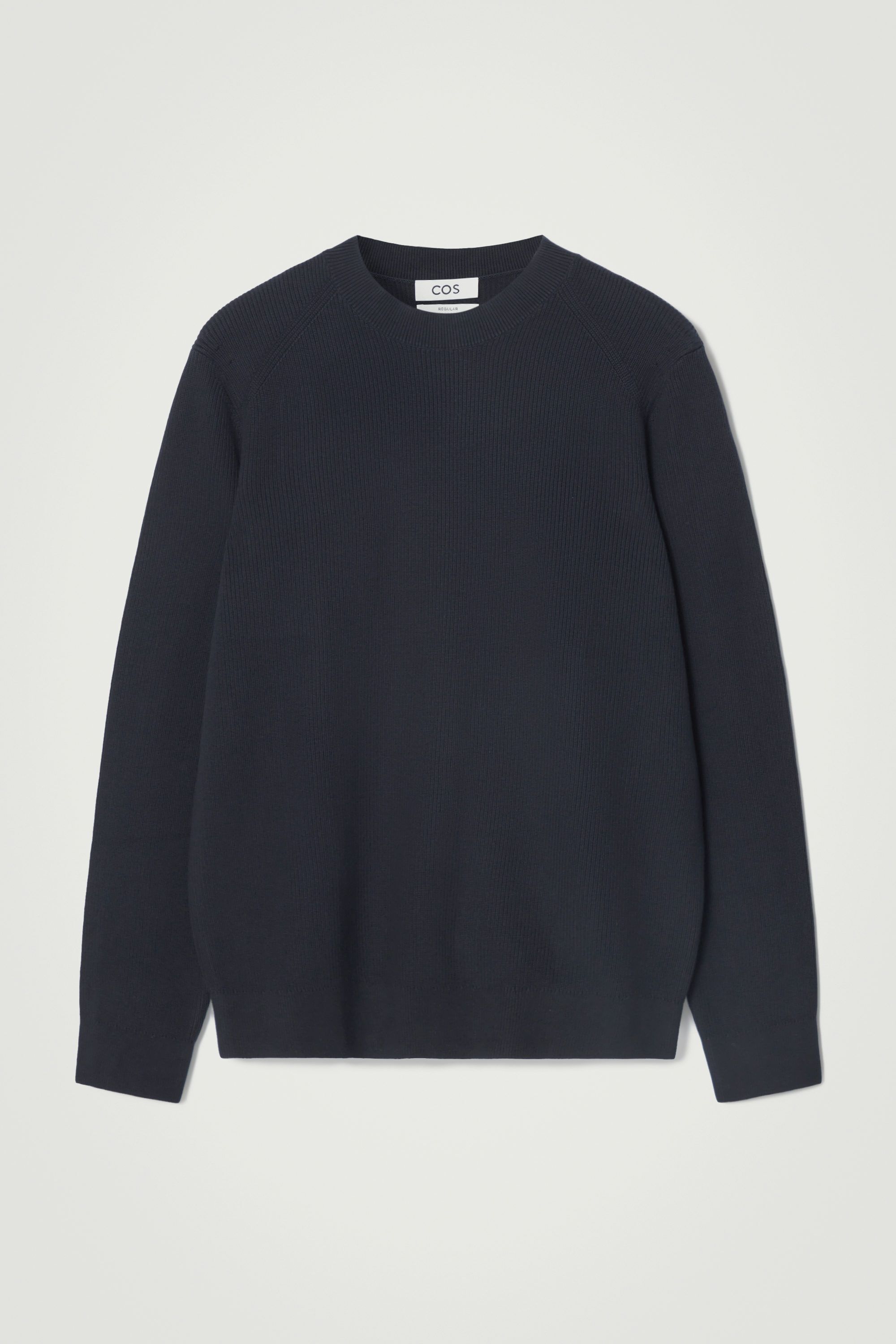 레귤러 코튼 점퍼 REGULAR RIBBED-KNIT COTTON JUMPER 1084860022