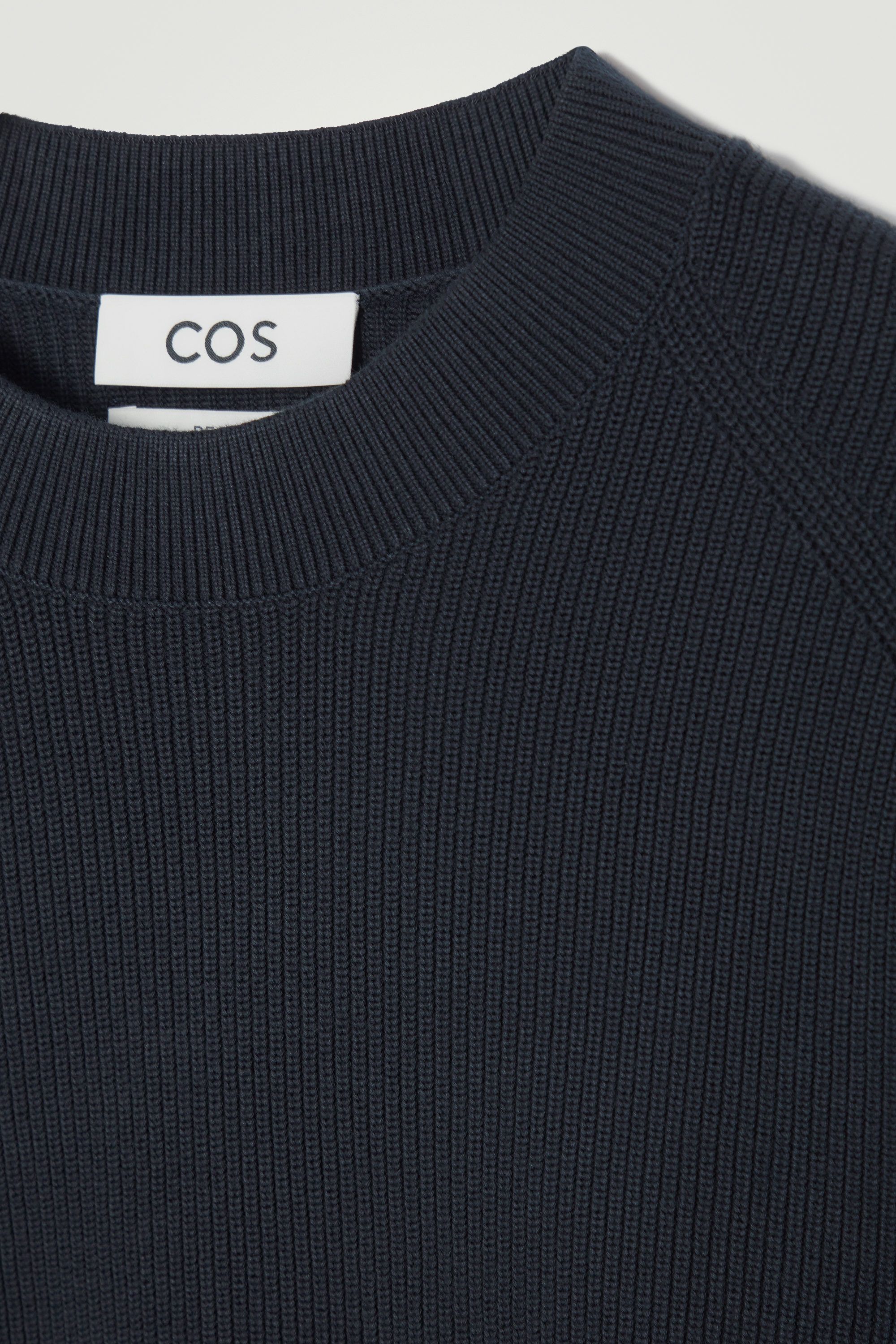 레귤러 코튼 점퍼 REGULAR RIBBED-KNIT COTTON JUMPER 1084860022