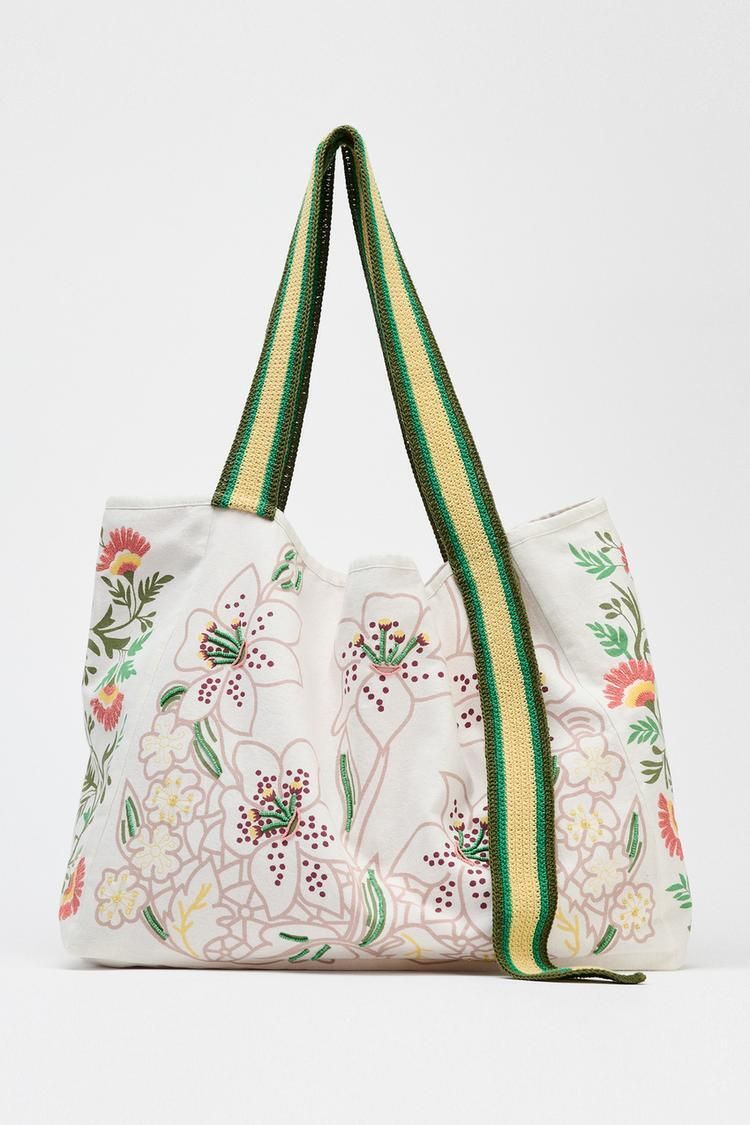 패브릭 맥시 쇼퍼백 FANTASY FABRIC MAXI SHOPPER 452735063