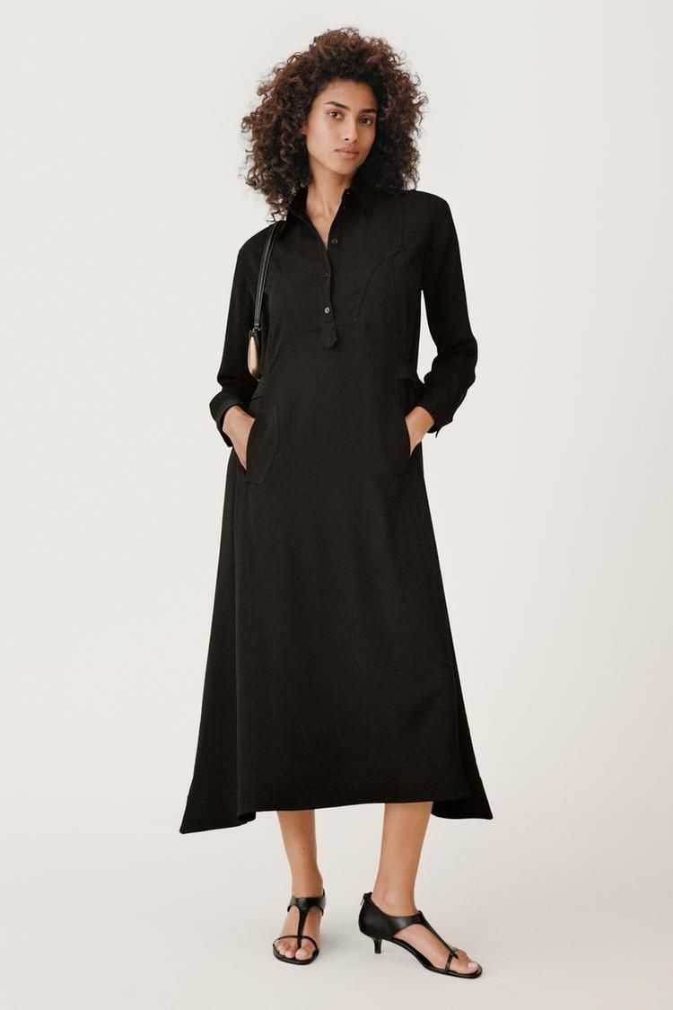 벨트 셔츠 드레스 BELTED SHIRT DRESS 50TH ANNIVERSARY 463539002