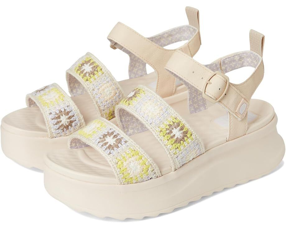 여성 버클 Women's Hey Dude Delray Buckle Cottage Crochet  99850191096571