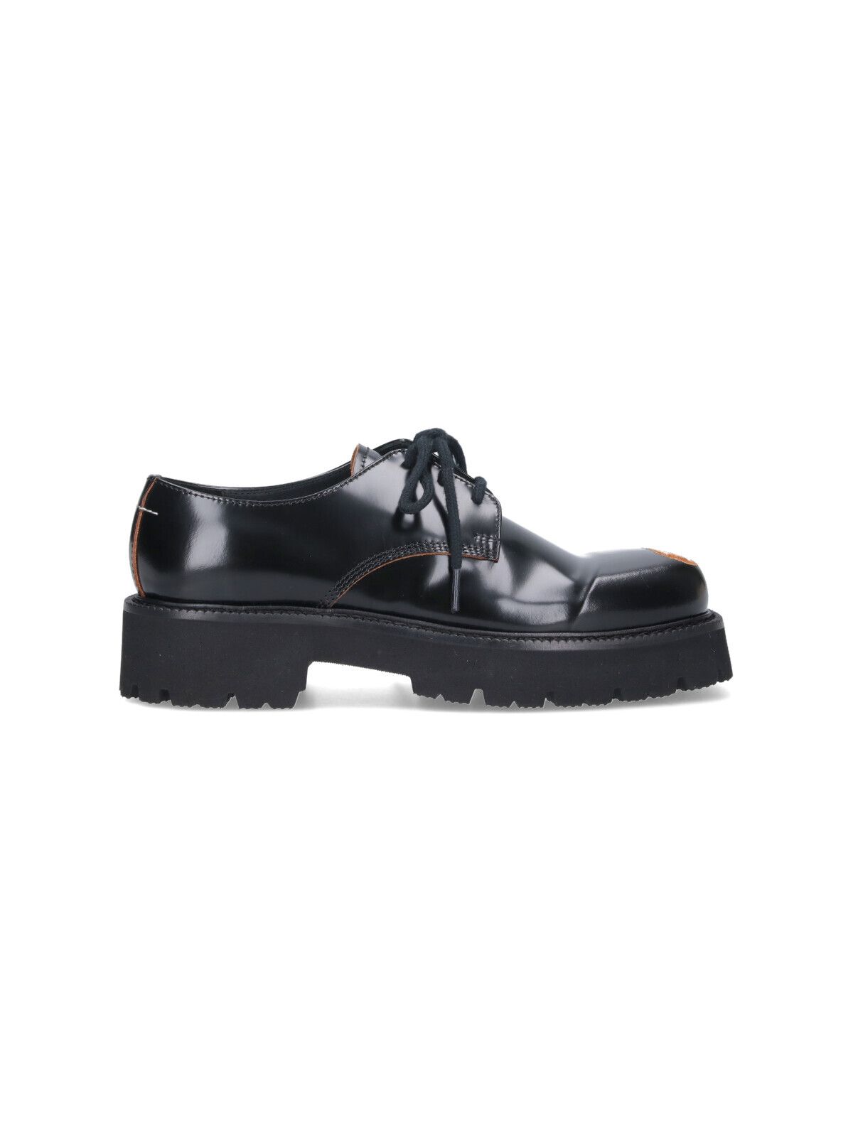 mm6 메종 마르지엘라 플랫 신발 블랙 MM6 Maison Margiela Flat shoes Black 6552520