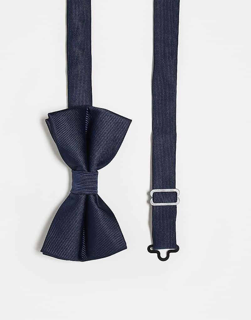 새틴 Fliege aus Satin in Marineblau 207834330Marineblau