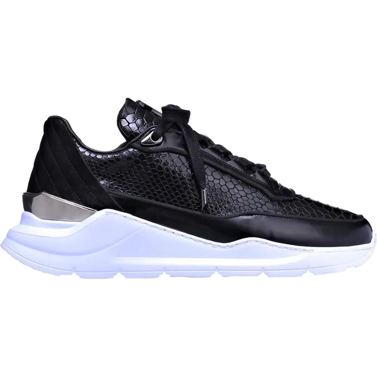 블랙 로우 스니커즈 BENJAMIN BERNER BnJ0118 hector brush schwarz                        Low-Top Sneaker A0526945