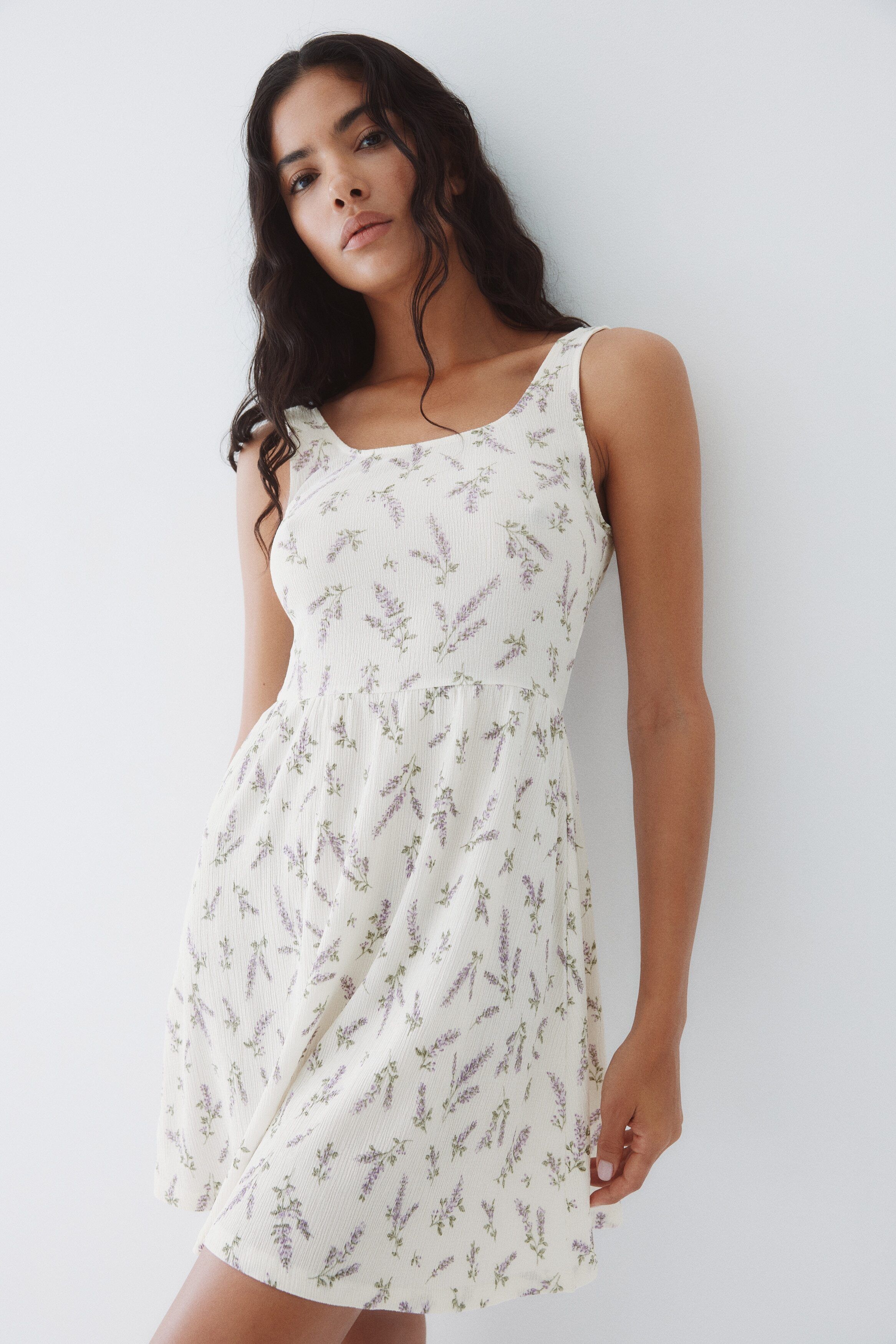 저지 드레스 Crinkled jersey dress 1295707001