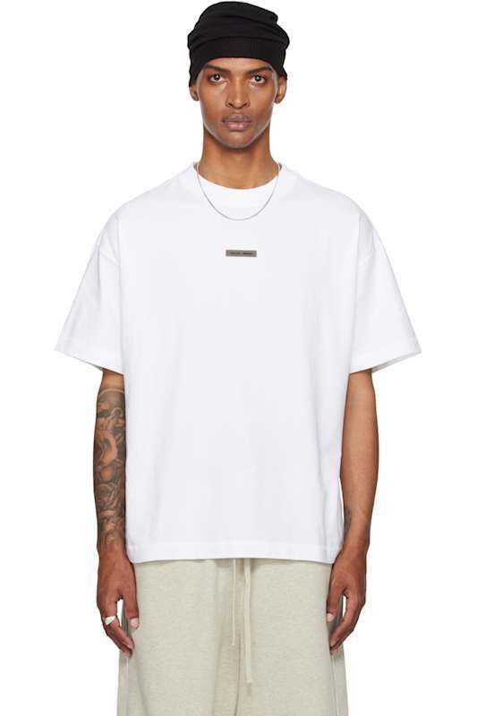 화이트 빈티지 핏 티셔츠 White Vintage Fit T-shirt 17730571