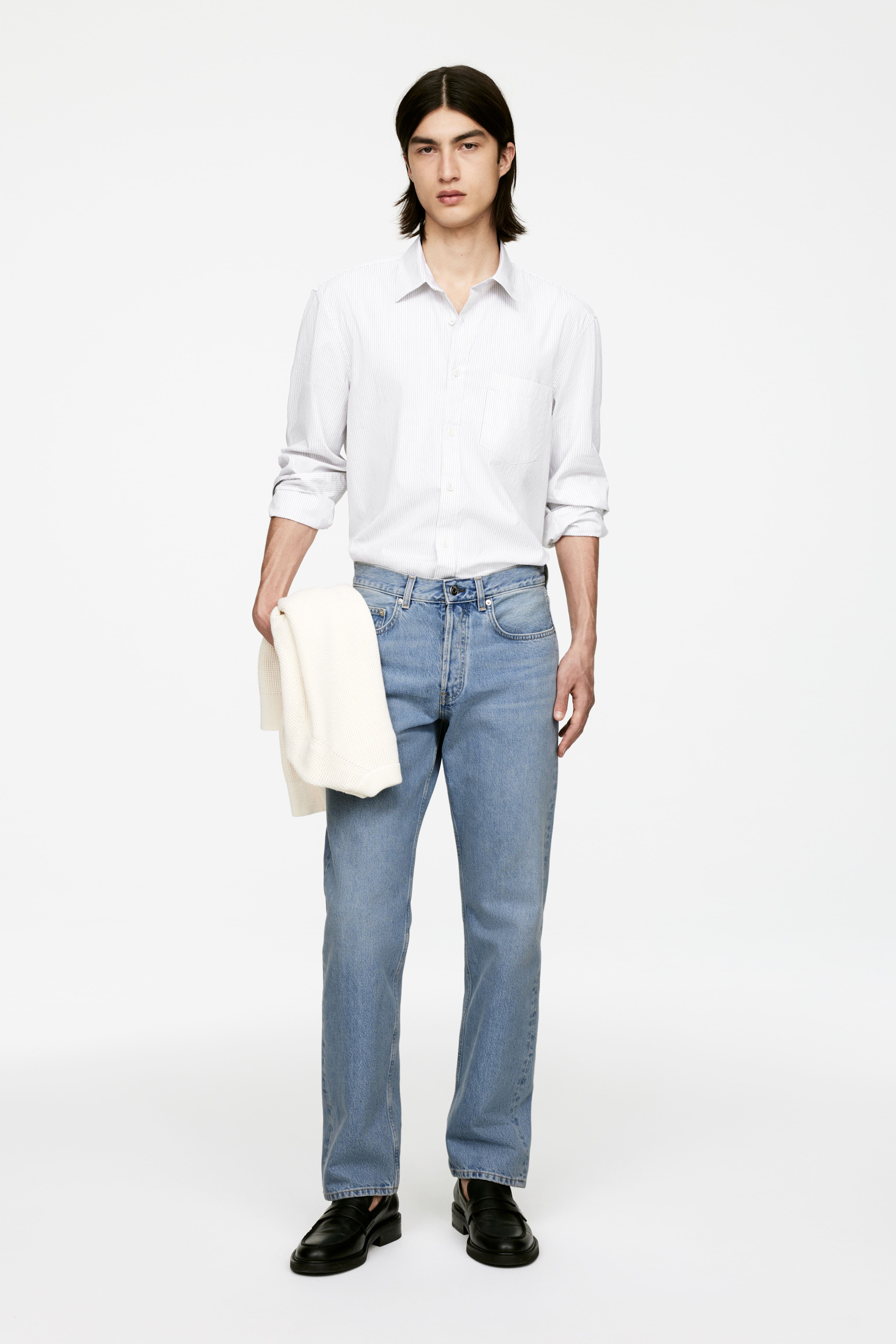 루즈 스트레이트 데님 OCEAN Loose Straight Jeans 1000960037