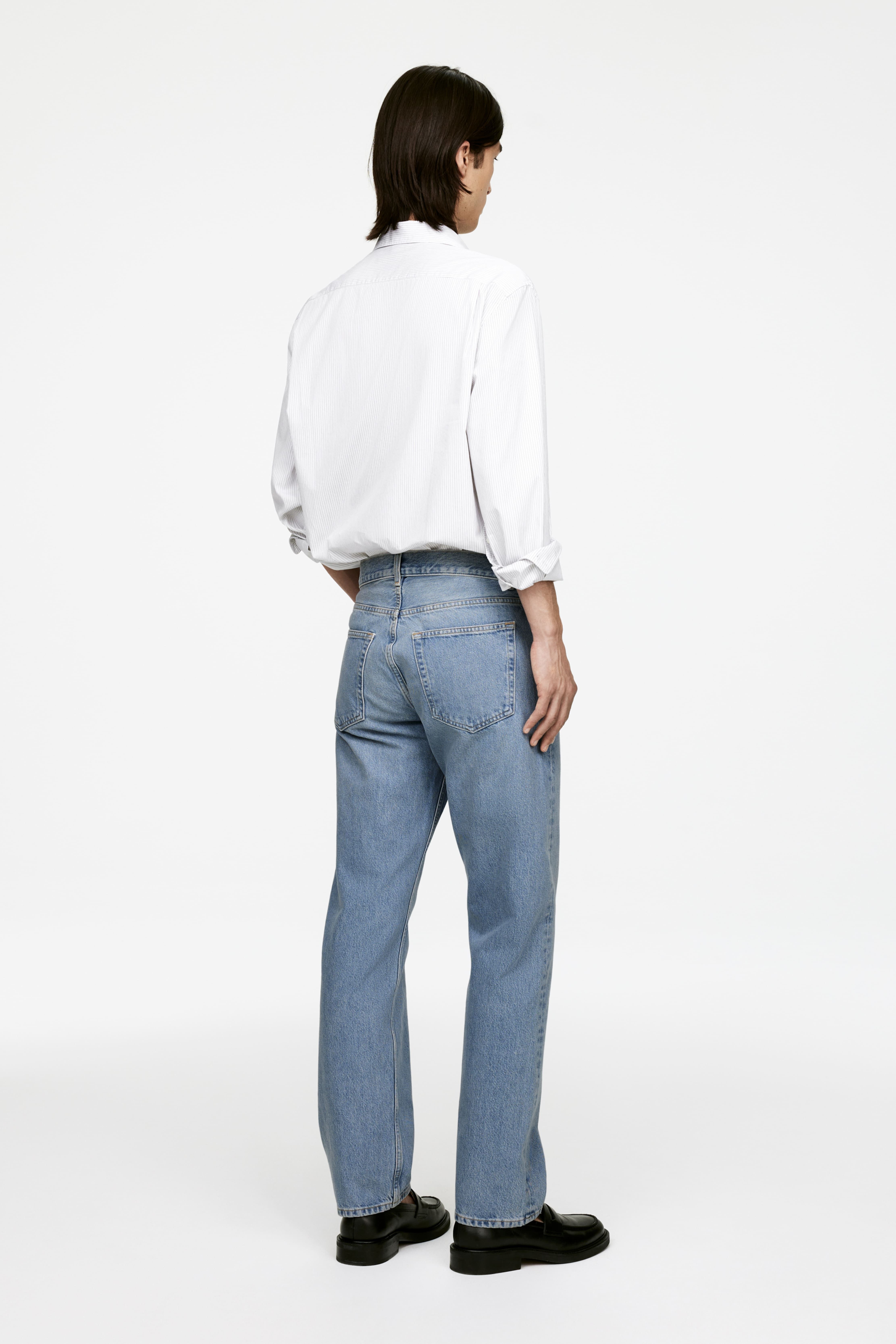 루즈 스트레이트 데님 OCEAN Loose Straight Jeans 1000960037