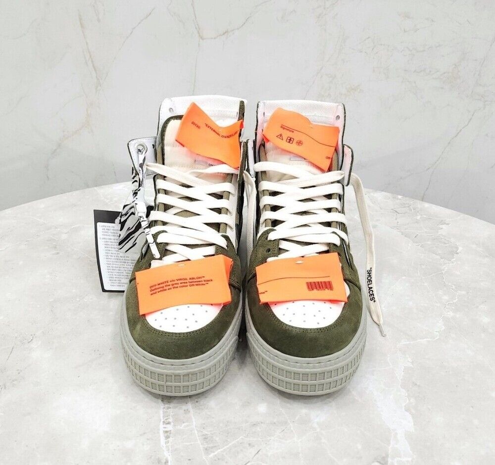 오프코트 3.0 하이탑 스니커즈 카키
