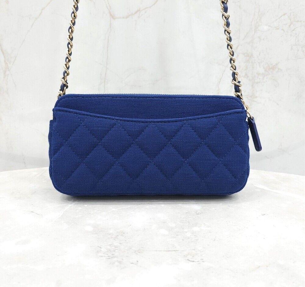 CHANEL New WOC Mini Double Zip Chain Crossbody Bag - SKU