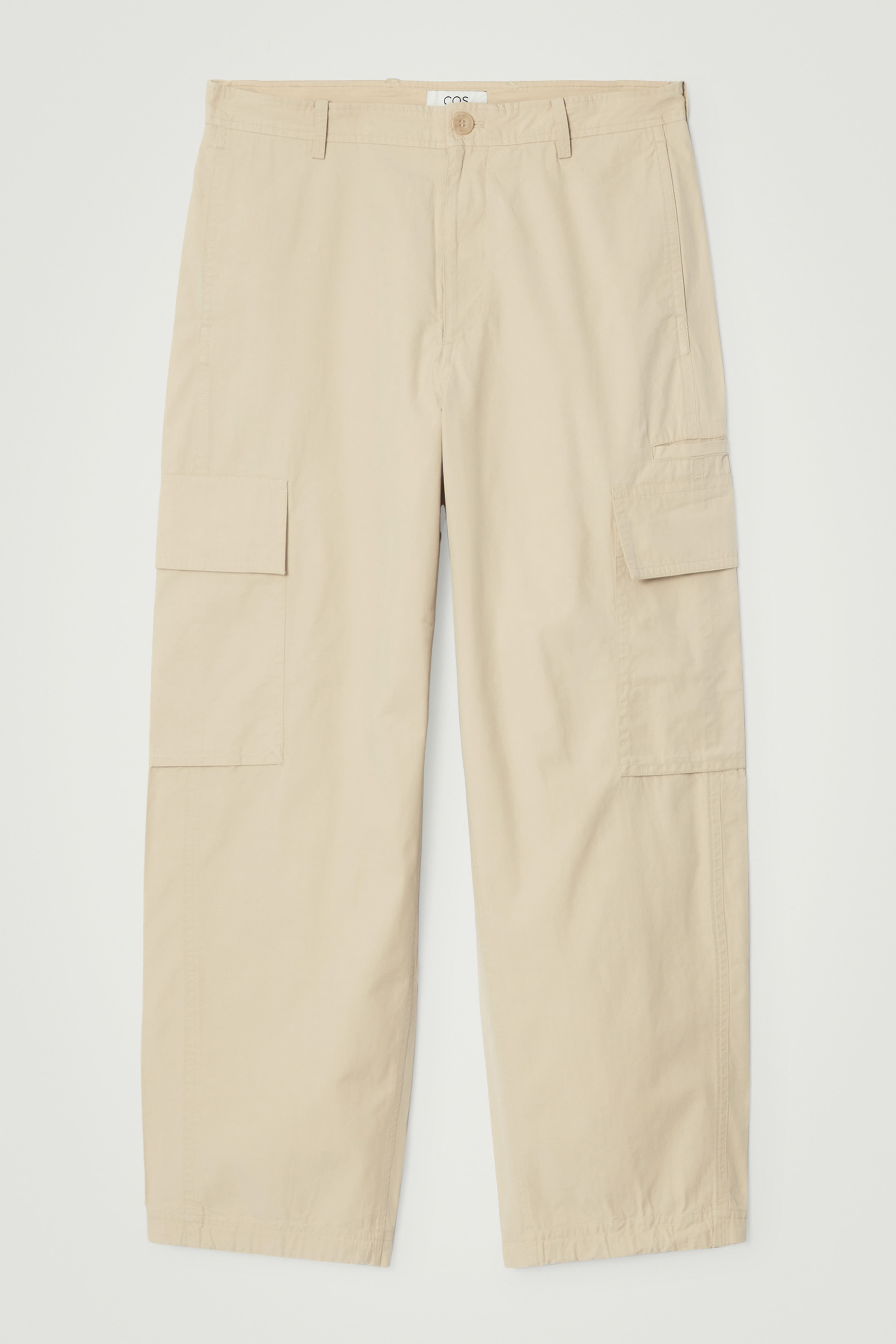 코튼 스트레이트 카고 바지 COTTON STRAIGHT-LEG CARGO TROUSERS 1232415002