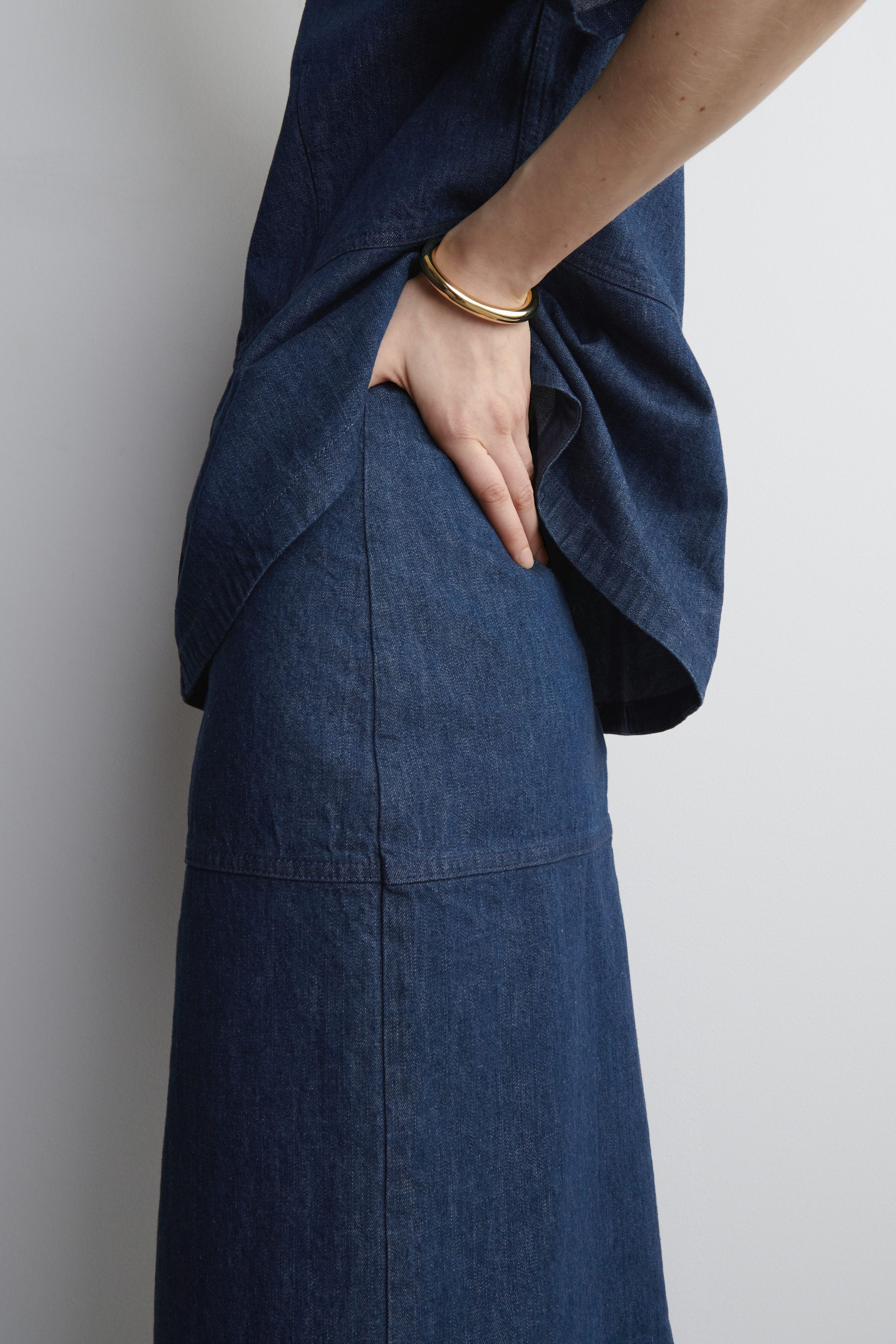 데님 스커트 DENIM PENCIL SKIRT 1286798001