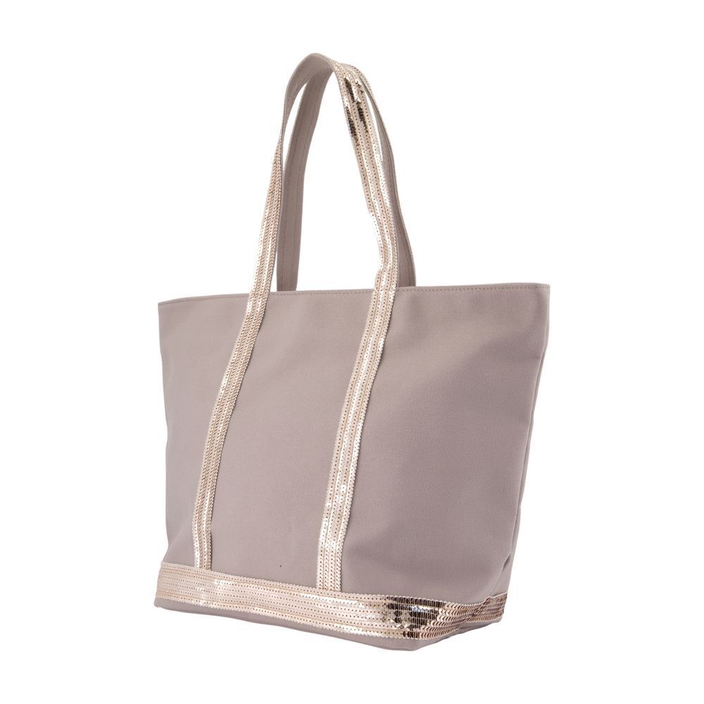 쇼퍼백 가방 바네사 브루노 코튼 M Zippe Shopper Bag - Vanessa Bruno - Cotton - Neutral