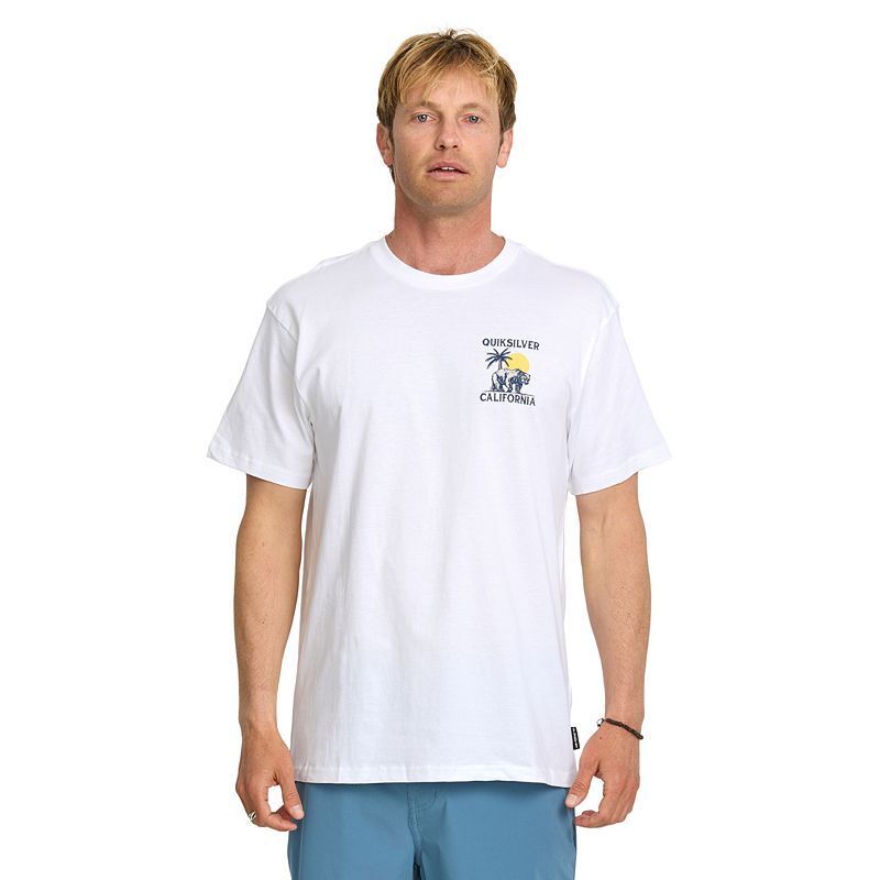 남성 캘리포니아 베어 세트 숏 슬리브 티셔츠 Men's California Bear Set Short Sleeve T-Shirt 20737270 White