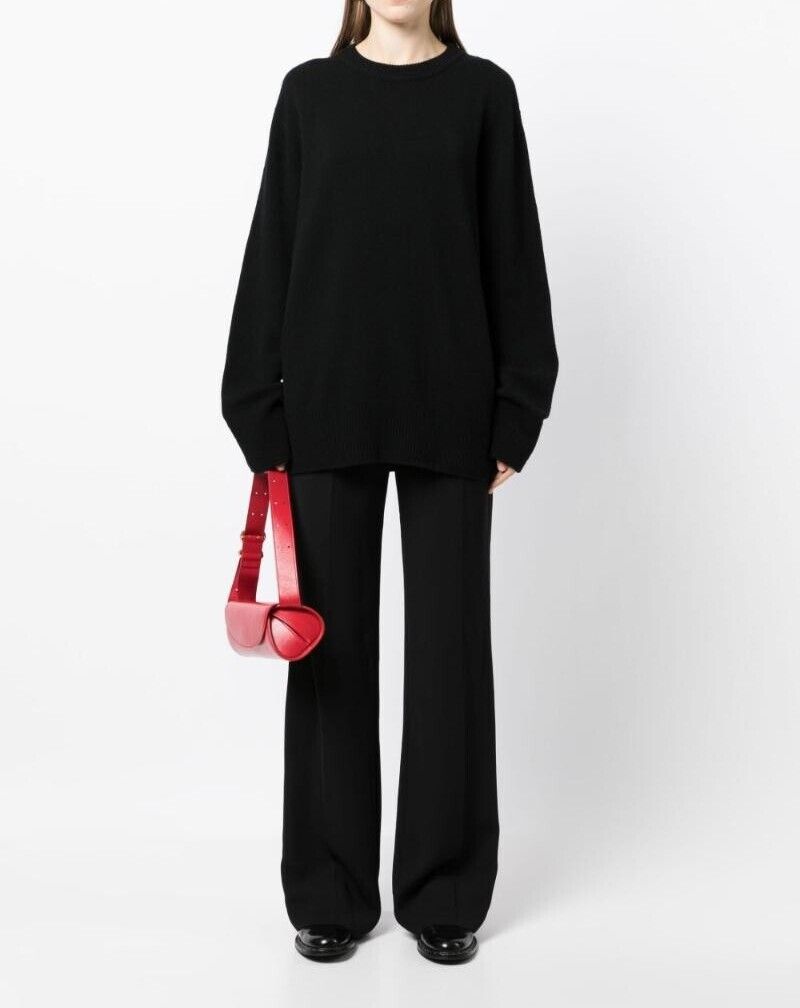 울 캐시미어 여성 SIBEM WOOL AND CASHMERE 스웨터 5582Y184BLK
