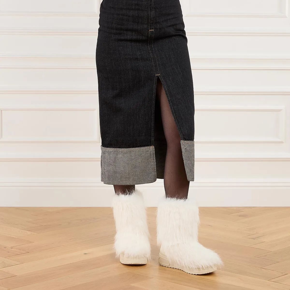 화이트 부츠 Buffalo Vectra Yeti White                        Stiefel A0365767