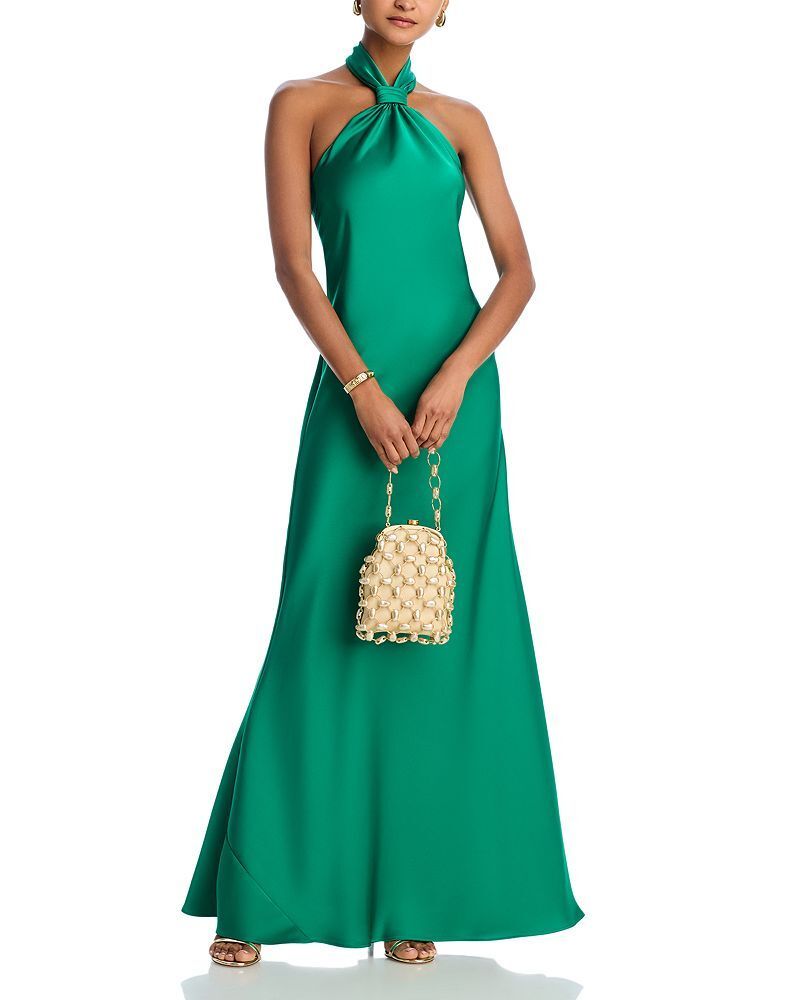 벨트 드레스 Knot Halter Gown - Exclusive 5411488
