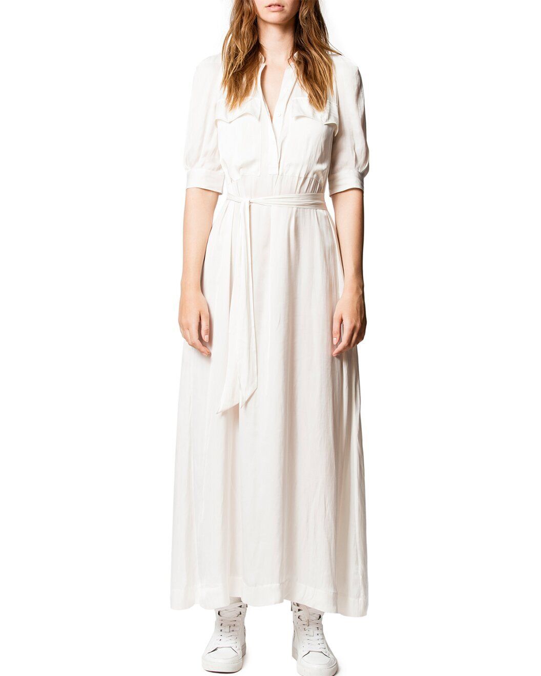 새틴 드레스 Remedy Satin Robe Longue En Po Dress 277080868