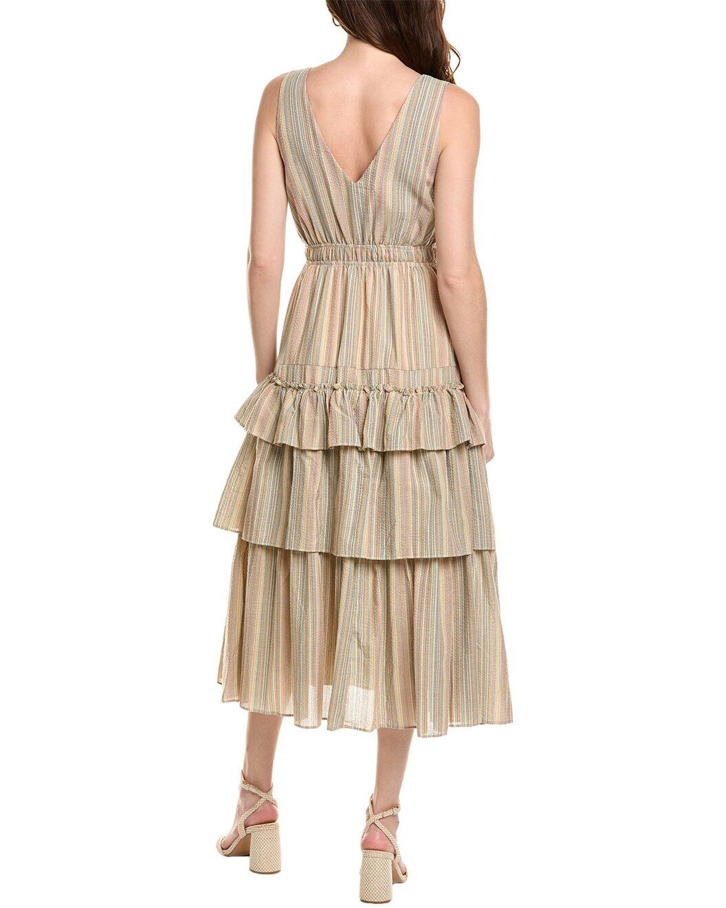 미디 드레스 Tiered Midi Dress 275128396