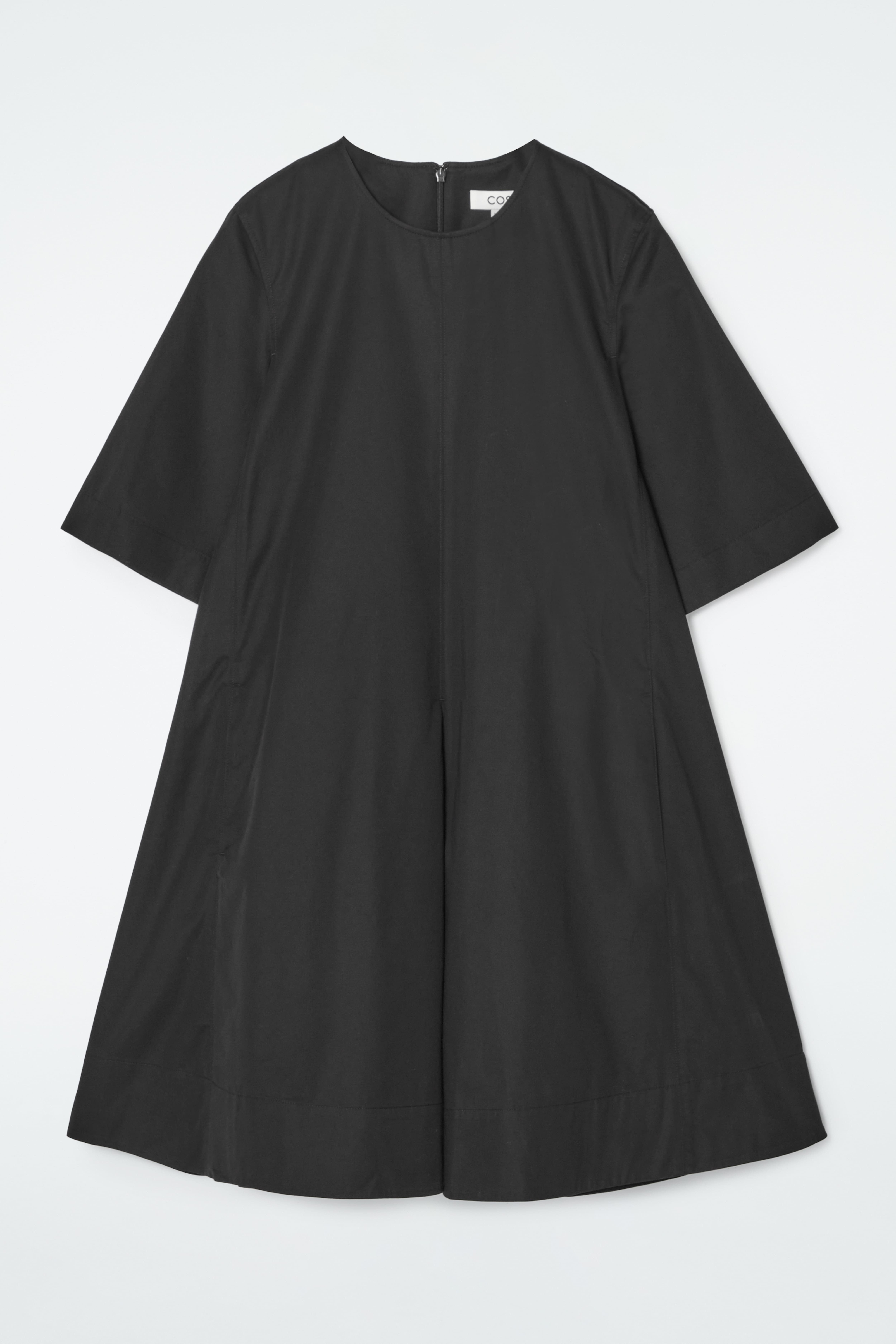 플리츠 코튼 미니 드레스 PLEATED COTTON MINI DRESS 1243403002
