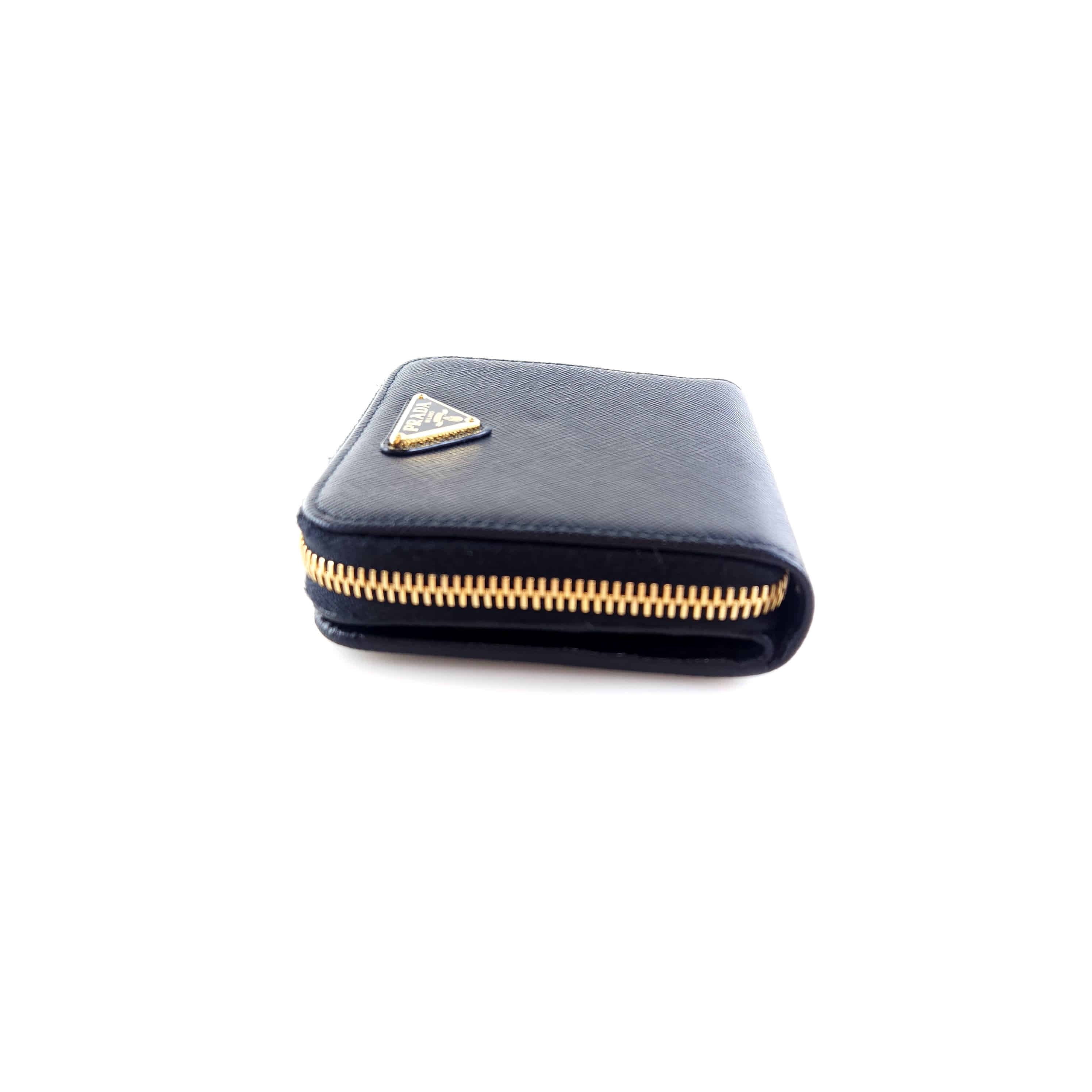 Prada Saffiano Zipped Wallet 1ML036 10786 141445337 | eBay