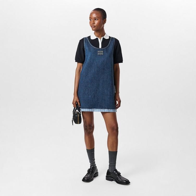 denim shirt dress women New Light Denim Mini Dress