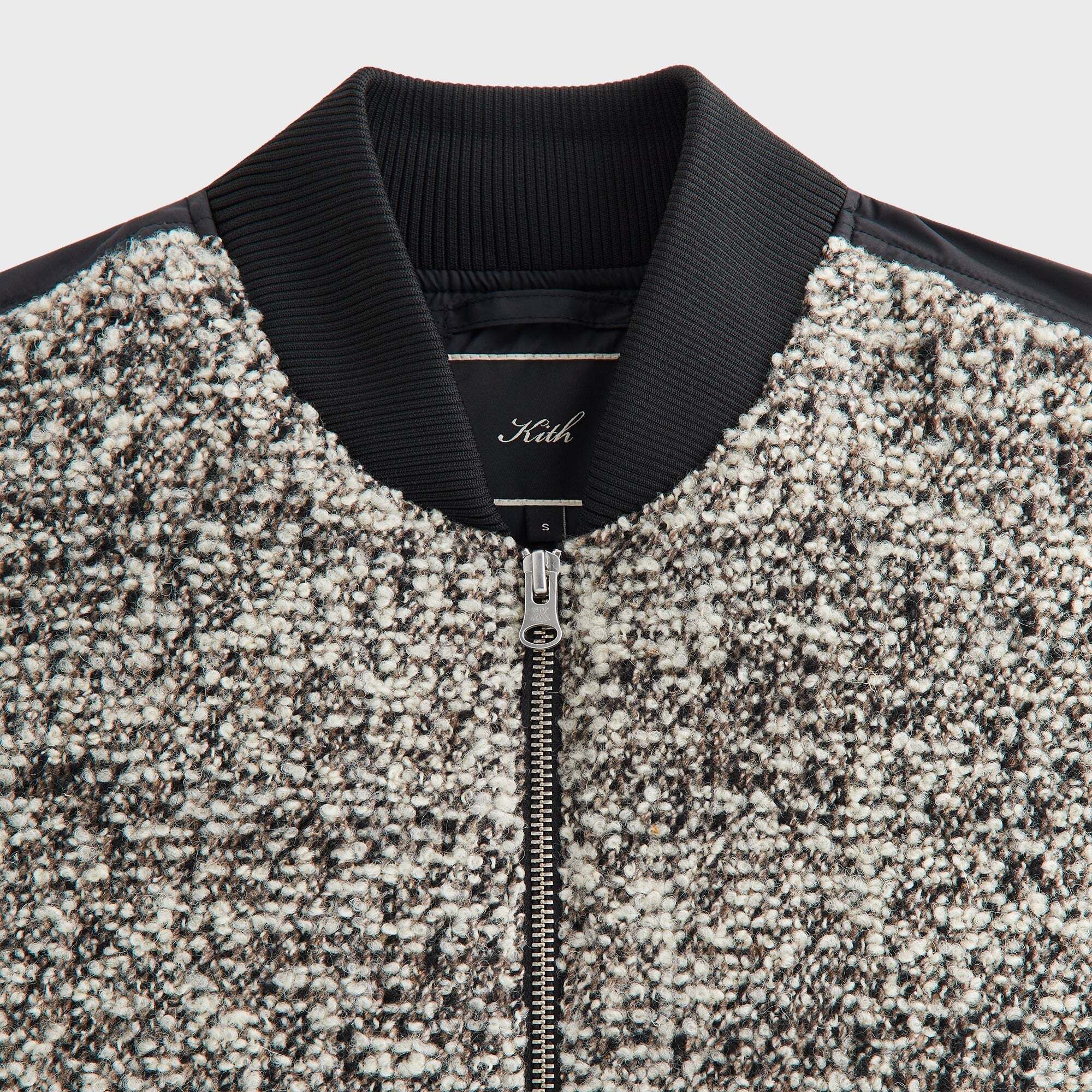 Kith Women | Kith Women 셀리아 부클 봄버 재킷 블랙 khw010313-001 