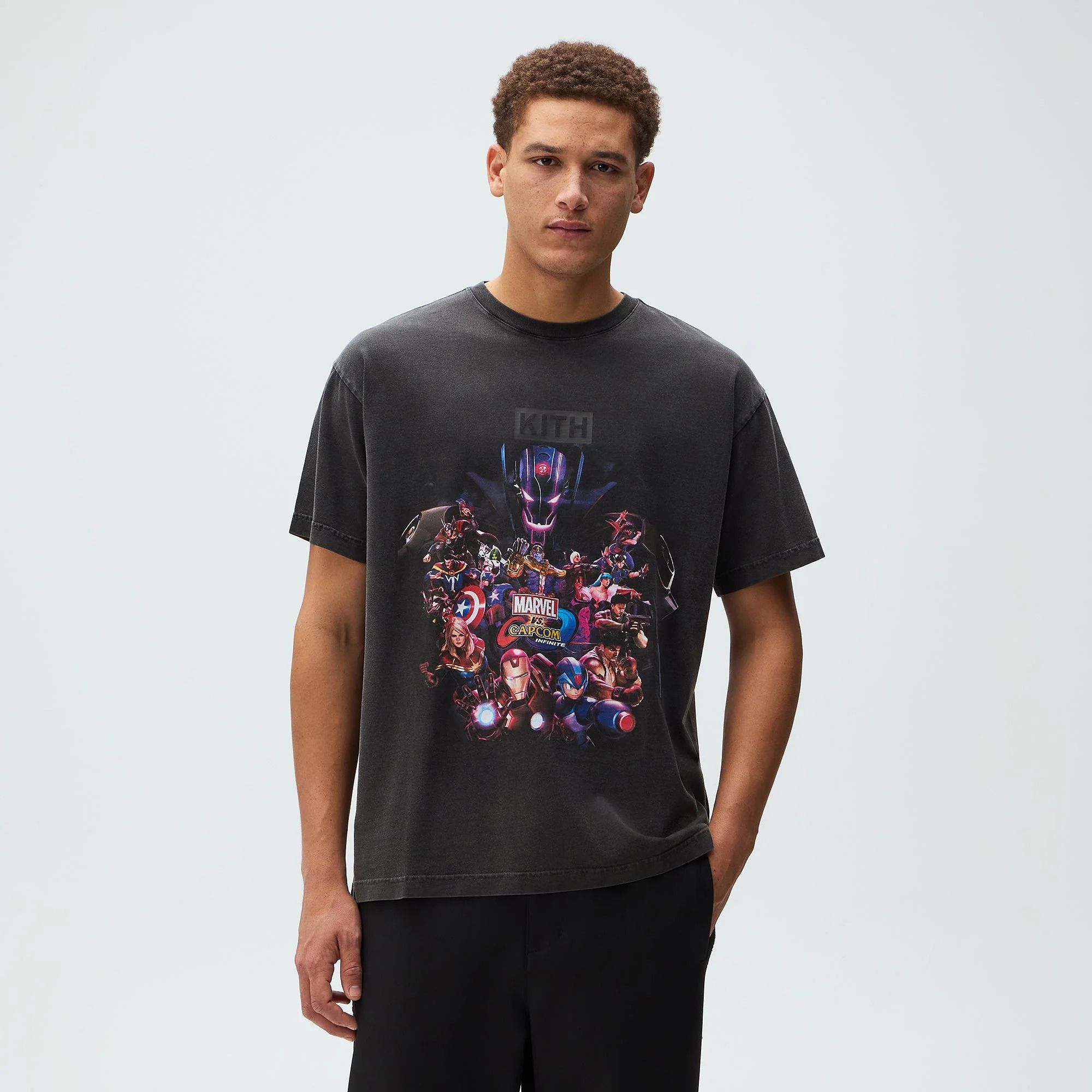 Kith | Kith 마블 vs 캡콤 인피니트 빈티지 티셔츠 블랙 khm034298-001 