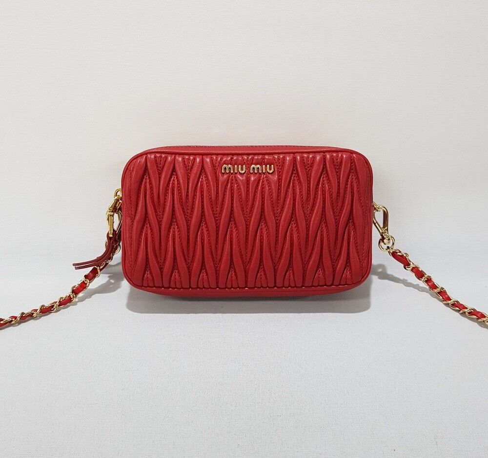 Pre-Owned マテラッセ ダブルジッパークロスバッグ 5NF011 149688110 [U]