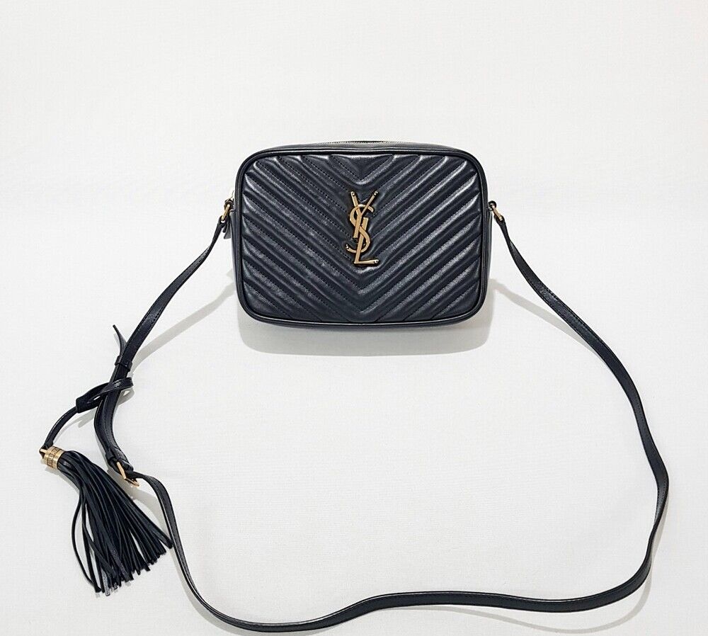 Saint Laurent Loulou Camera Tassel Crossbody Bag 612544 153584935