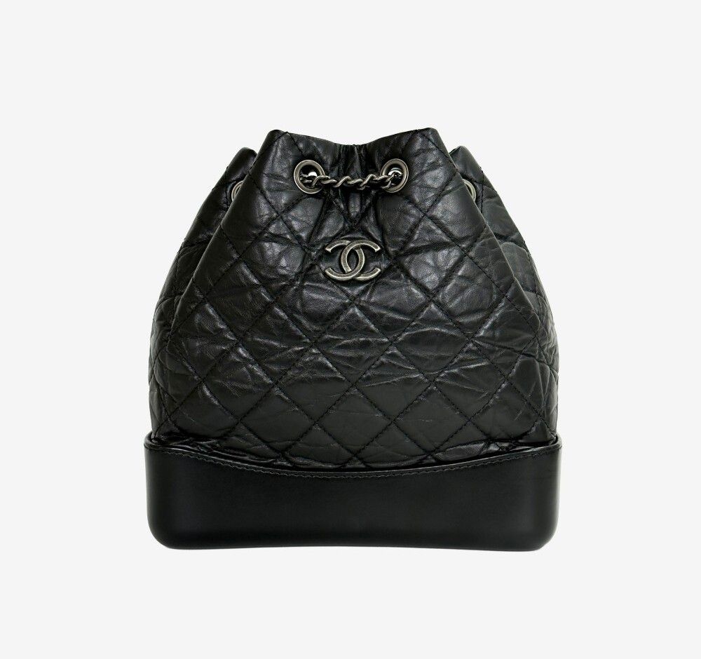 CHANEL Gabrielle Backpack Small Black 27th Generation  display picture 2