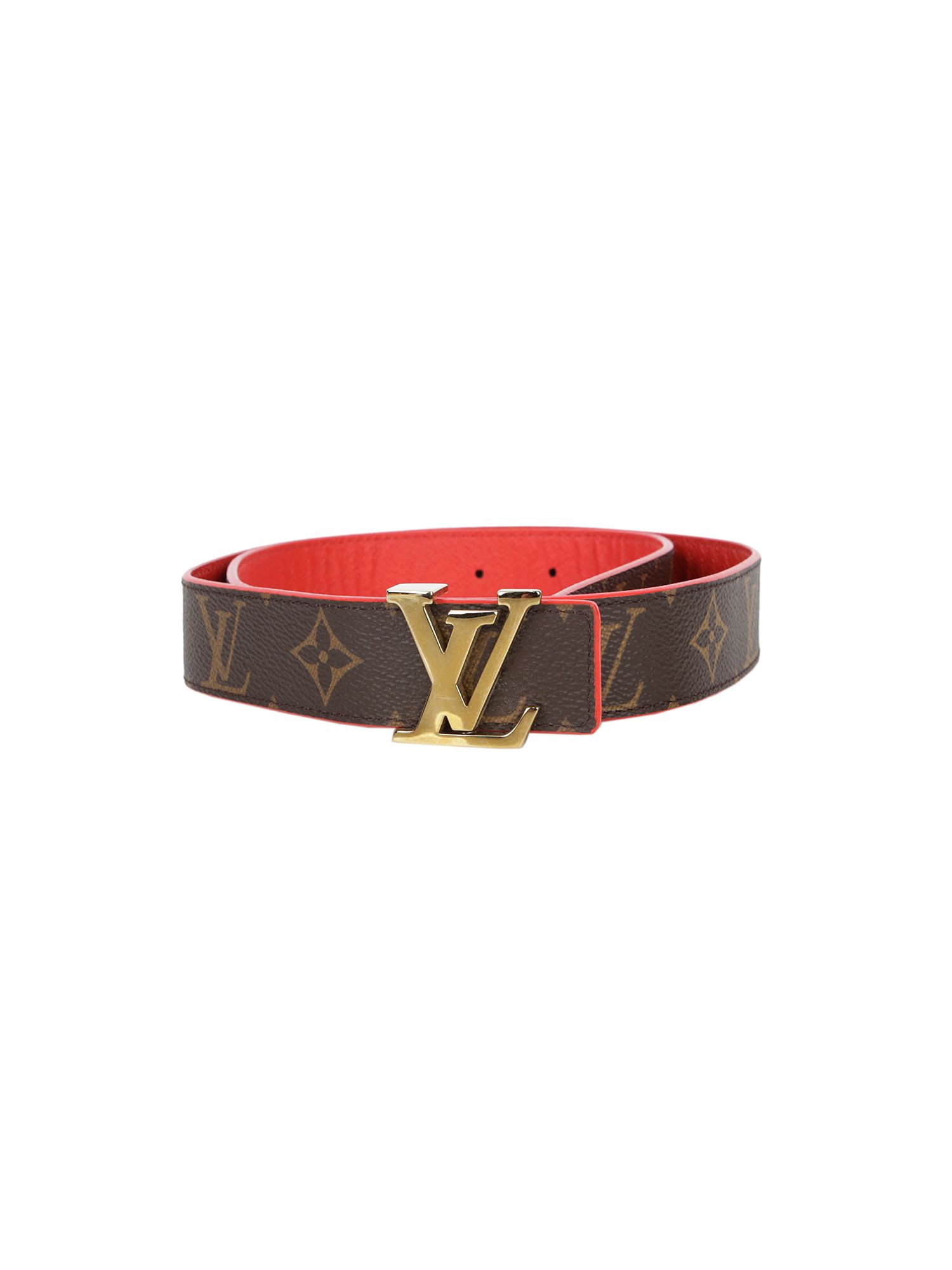 Louis Vuitton Lv Palm Spring 35mm Reversible Belt In Mng Marron