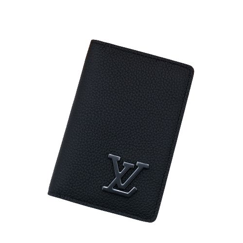 블랙 LV 에어로그램 오거나이저 카드지갑 LV Aerogram Pocket Organiser M69979