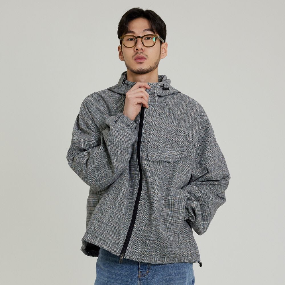 2WAY 후드 자켓 그레이