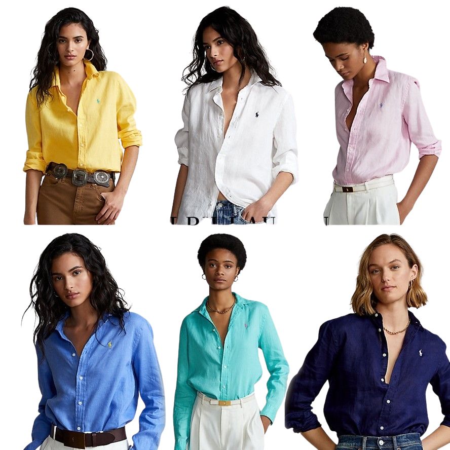폴로랄프로렌-폴로 랄프로렌 우먼 릴렉스핏 린넨 셔츠 네이비 화이트 8컬러 Polo Ralph Relaxed Fit Linen Shirt 6411620251 | TRENBE 폴로랄프로렌-폴로 랄프로렌 우먼 릴렉스핏 린넨 셔츠 네이비 화이트 8컬러 Polo Ralph Relaxed Fit Linen Shirt 6411620251 | Trenbe